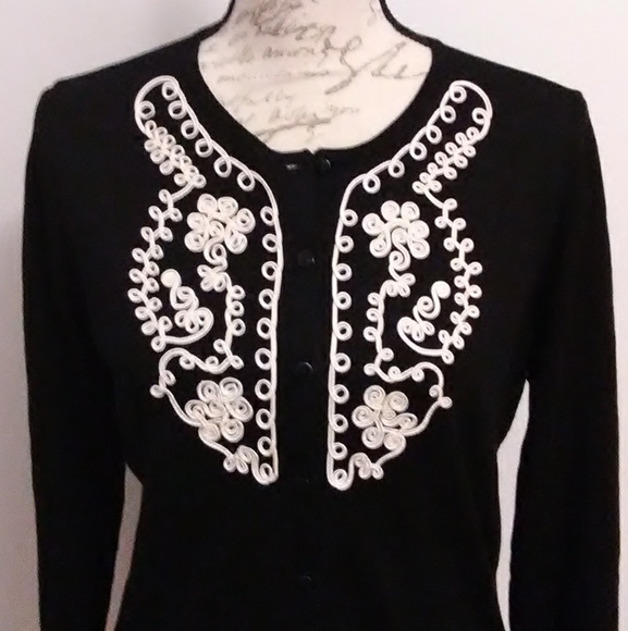 august silk Tops - Floral Cotton design sweater